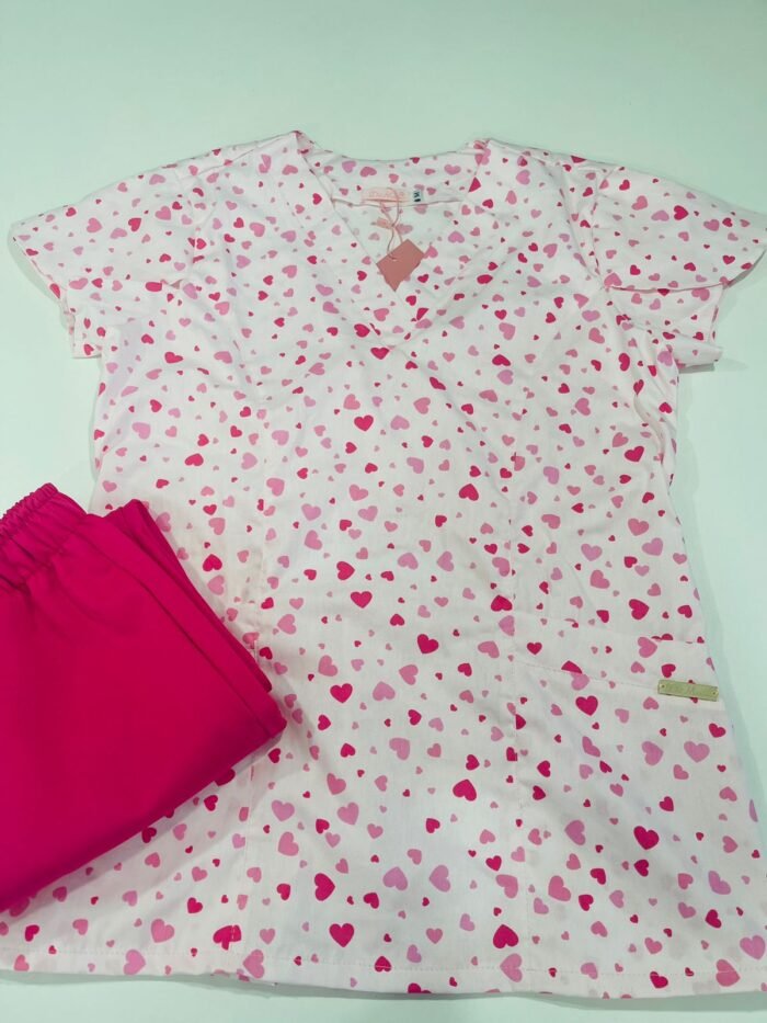 Pijama Estampado Coração